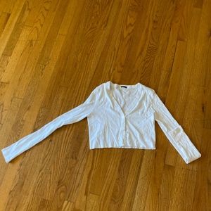 Brandy Melville White Crop Top